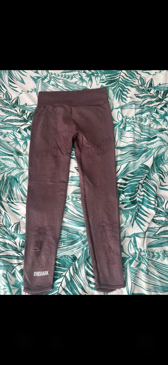 Gymshark Leggings Maroon
