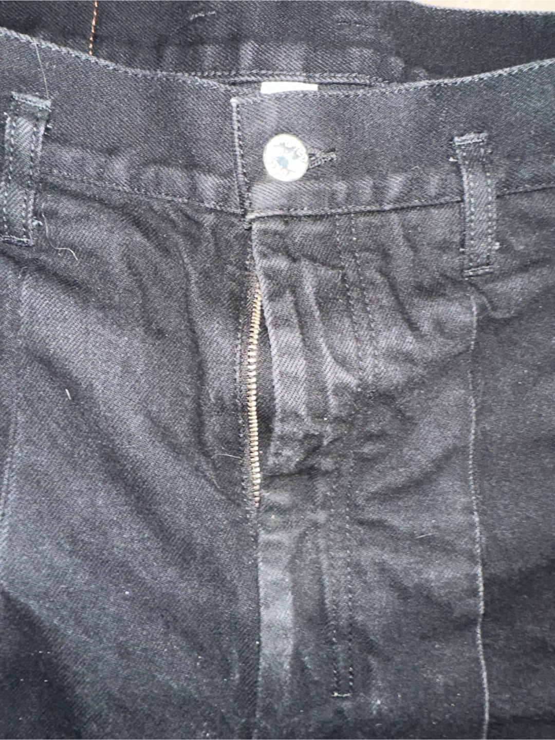 SHINYA KOZUKA Wide Leg Denim Pants - photo 3