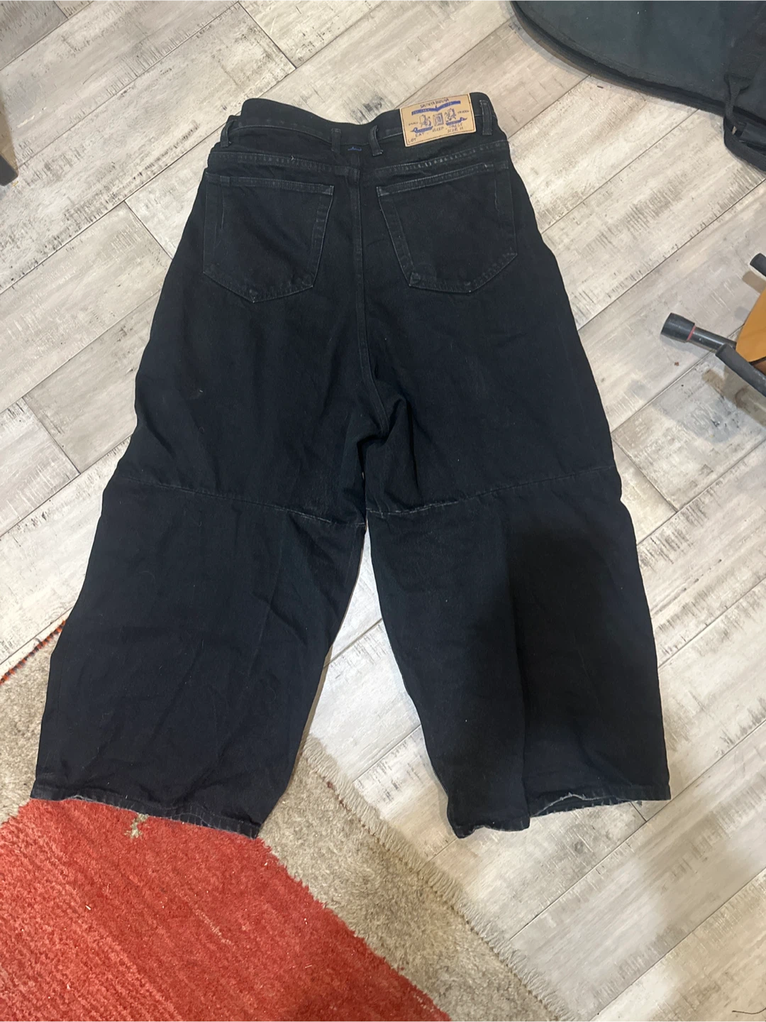 SHINYA KOZUKA Wide Leg Denim Pants - photo 5