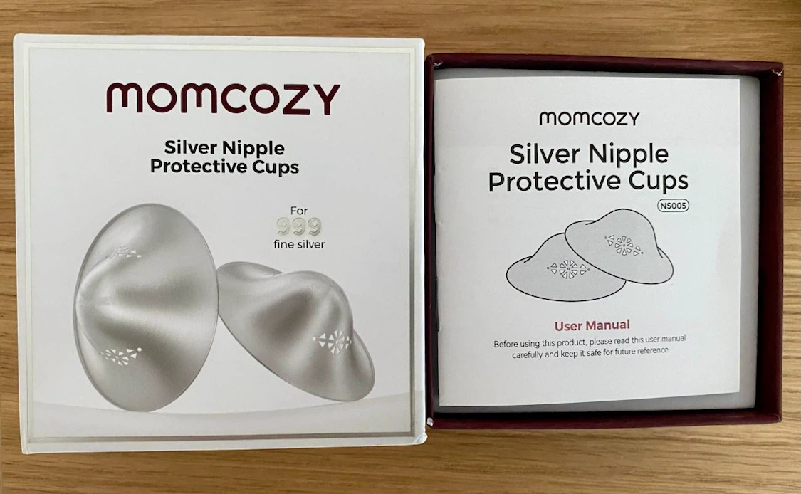 Momcozy Silver Nipple Protective Cups – Like New