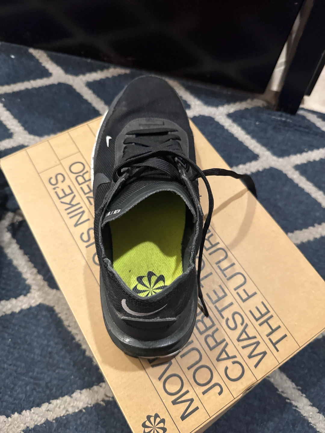 Nike Waffle One Crater Black Anthracite Size 10.5 ( OG Box) - photo 3