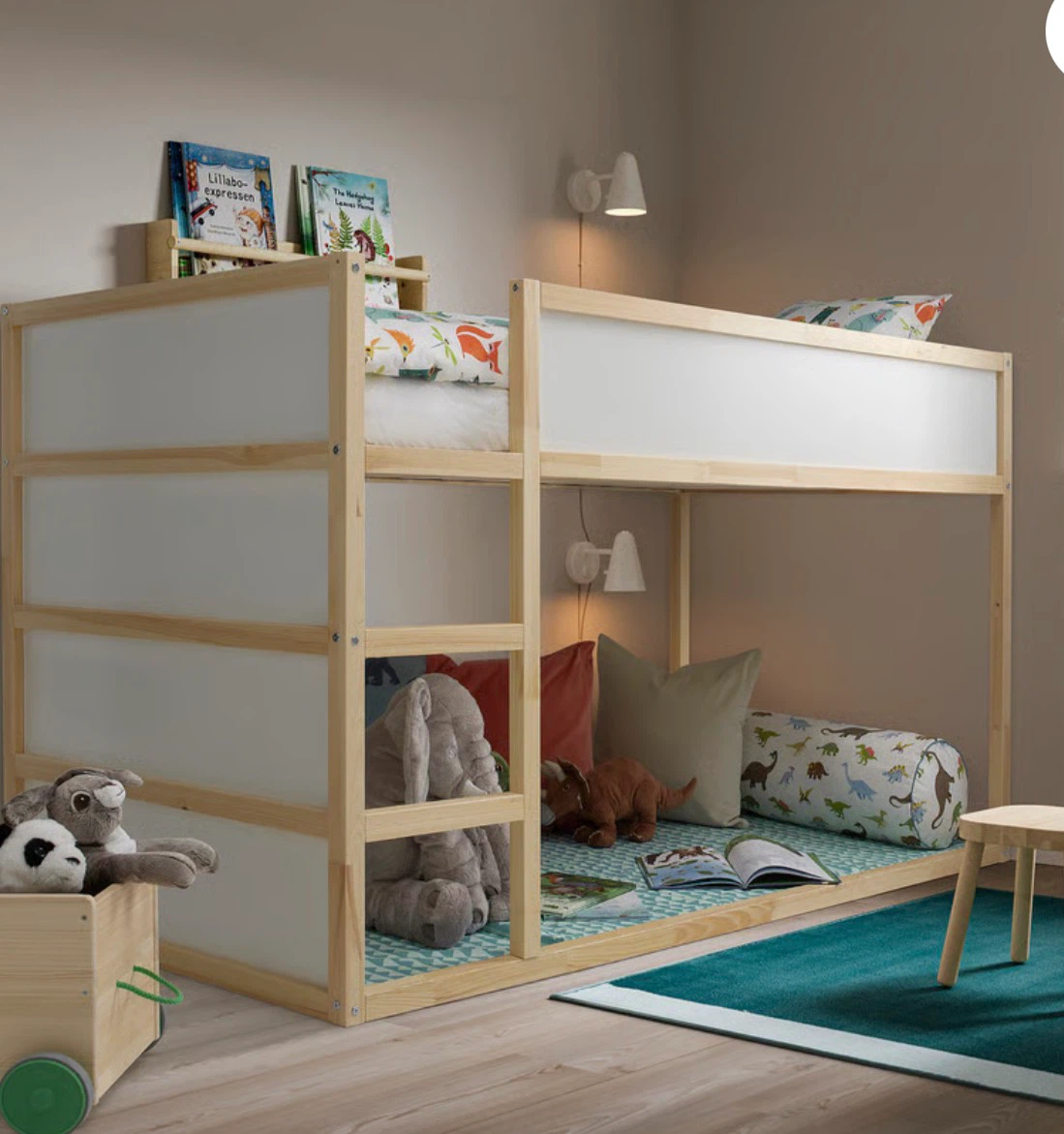 IKEA KURA Reversible Bed