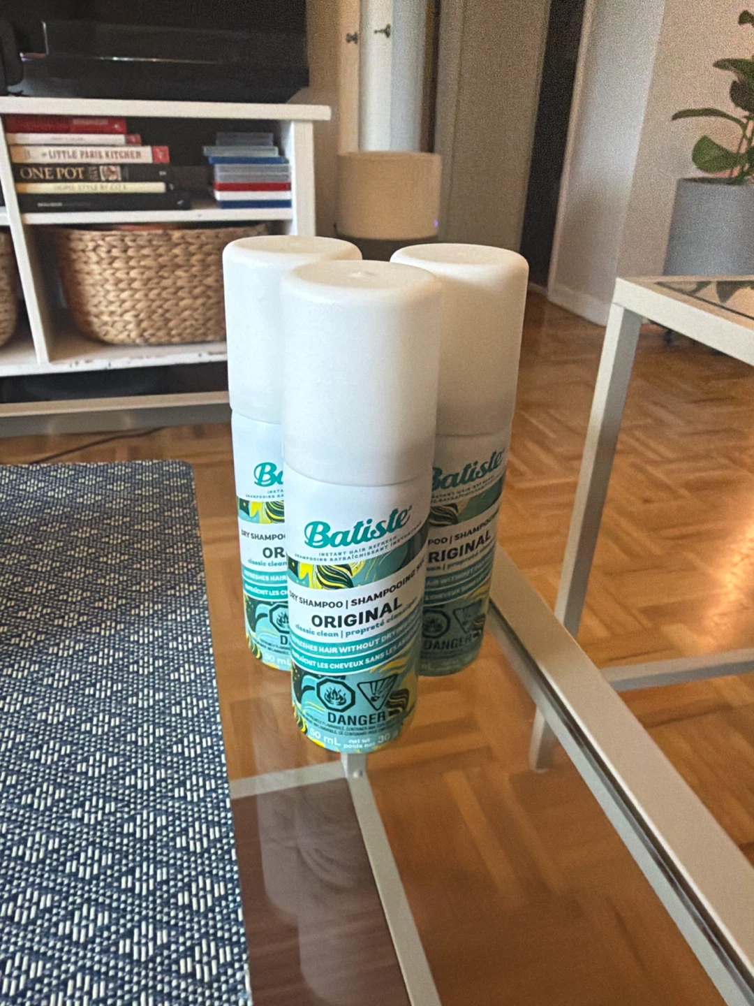 3 Batiste Original Dry Shampoo Bottles