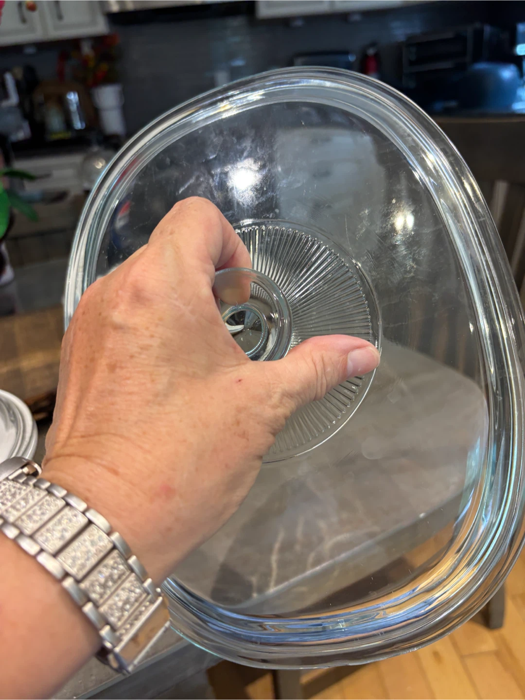 Glass lid for baking dish - photo 2