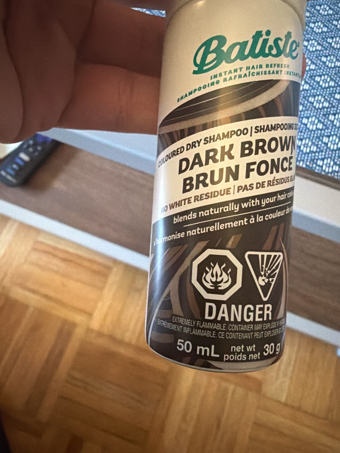 Batiste Dark Brown Dry Shampoo 50ml - photo 2