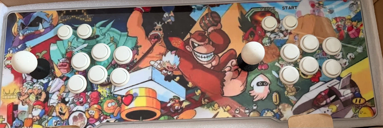 Retro Arcade Console Controller