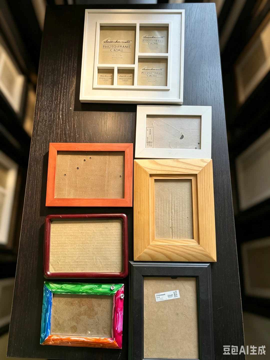 Assorted Photo Frames - Set of 7