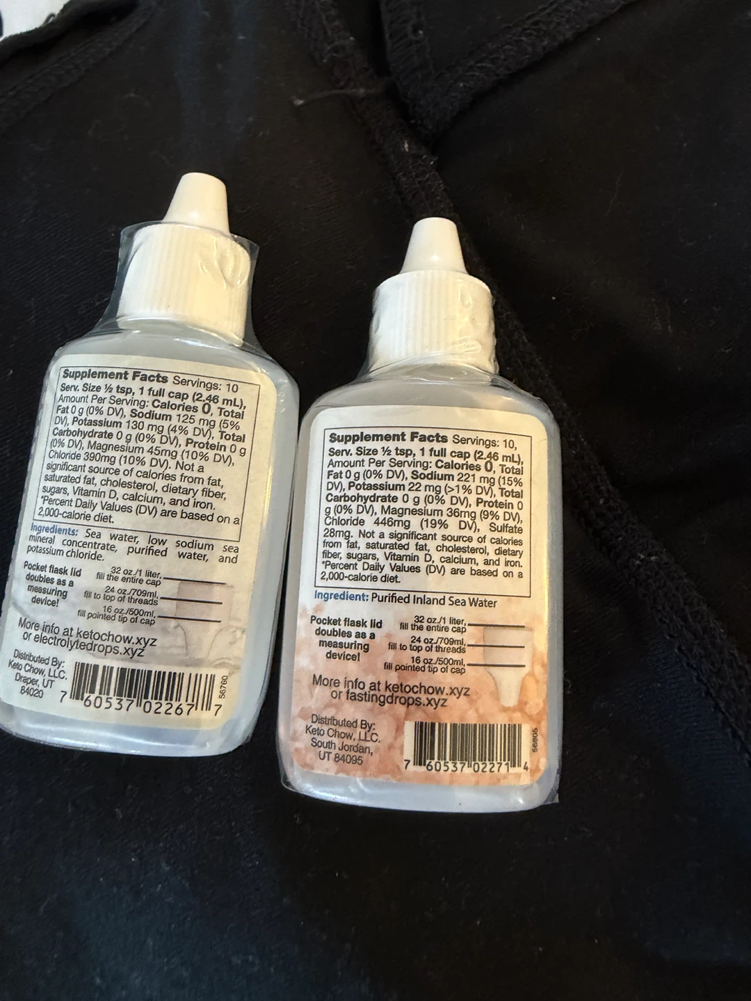Keto Chow Fasting and Electrolyte Drops