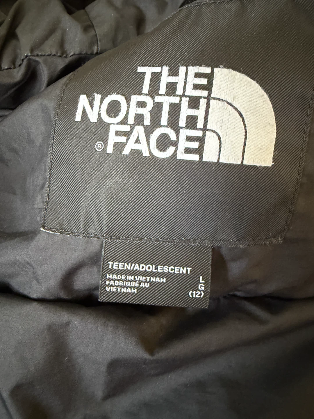 The North Face 600 Down Hooded Jacket Black - photo 2