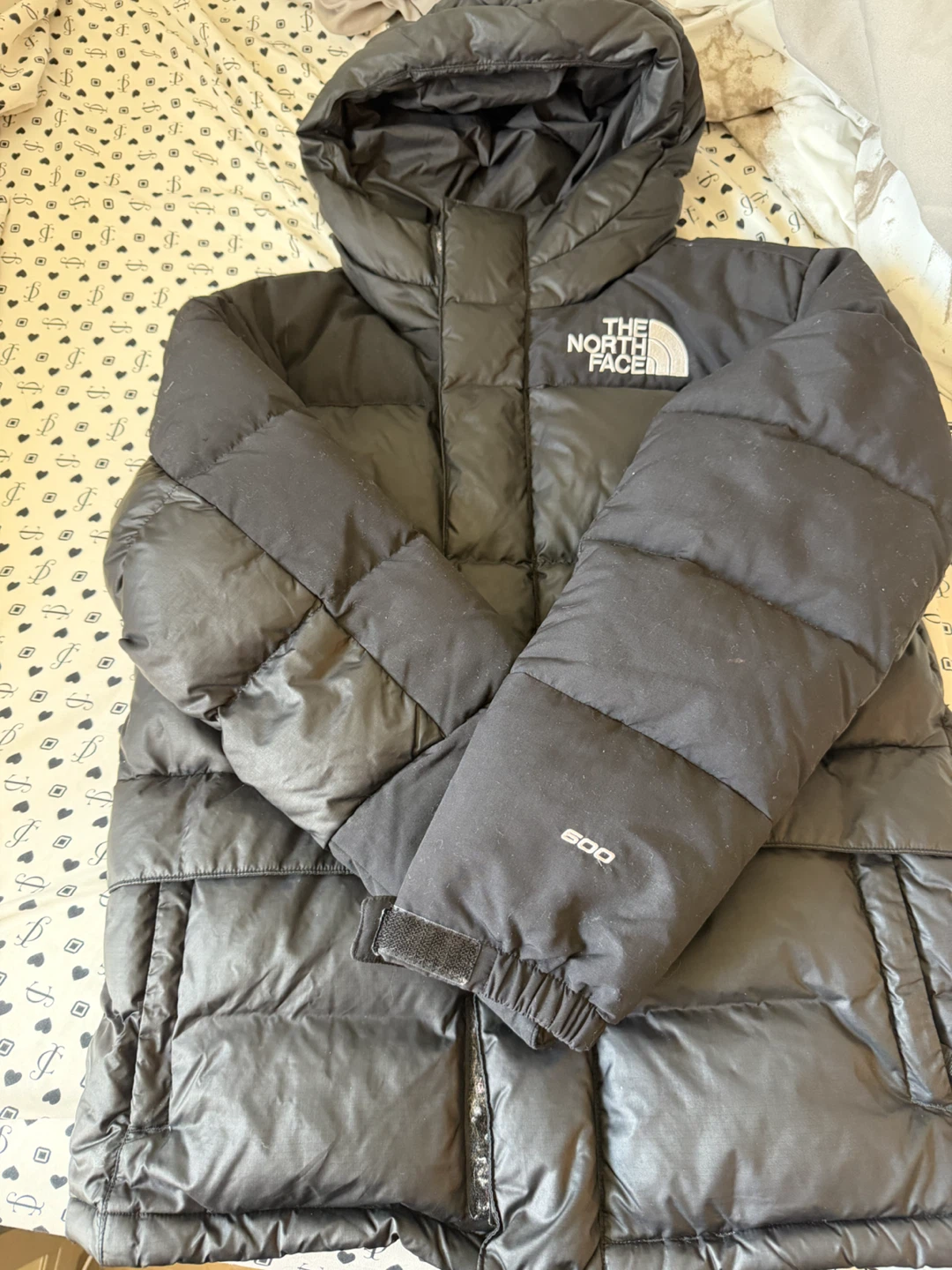 The North Face 600 Down Hooded Jacket Black - photo 3