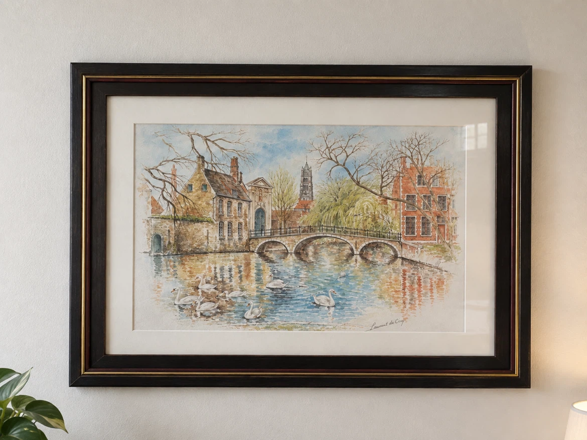 Framed Watercolor Art Prints