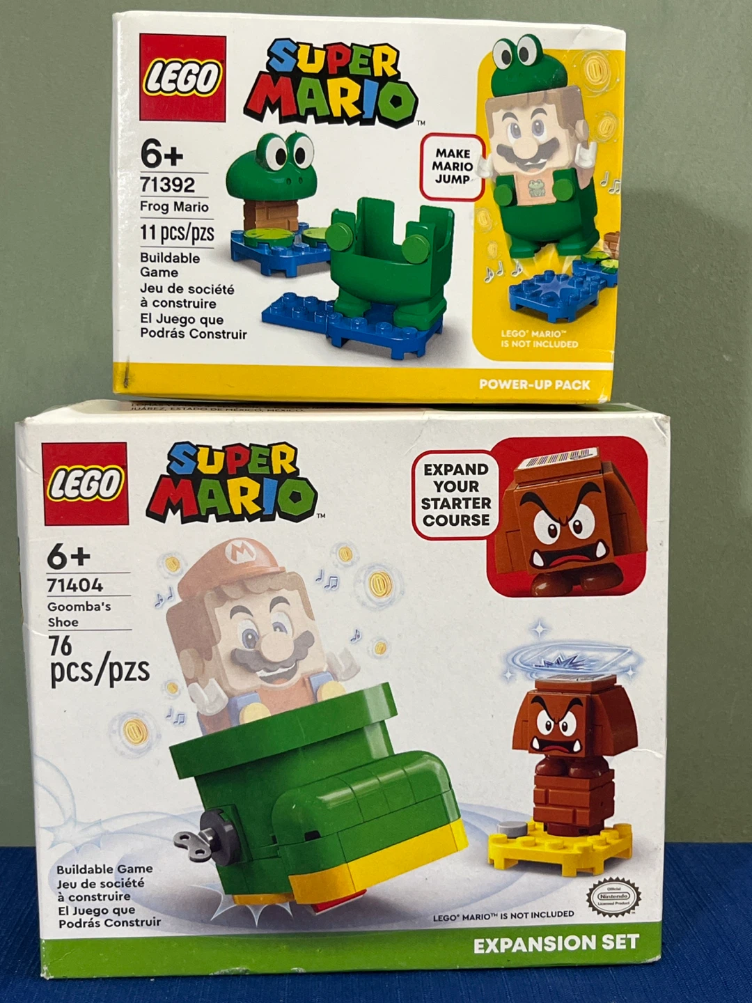 NEW LEGO Super Mario Retired 2-Pack Sealed Gift Lot