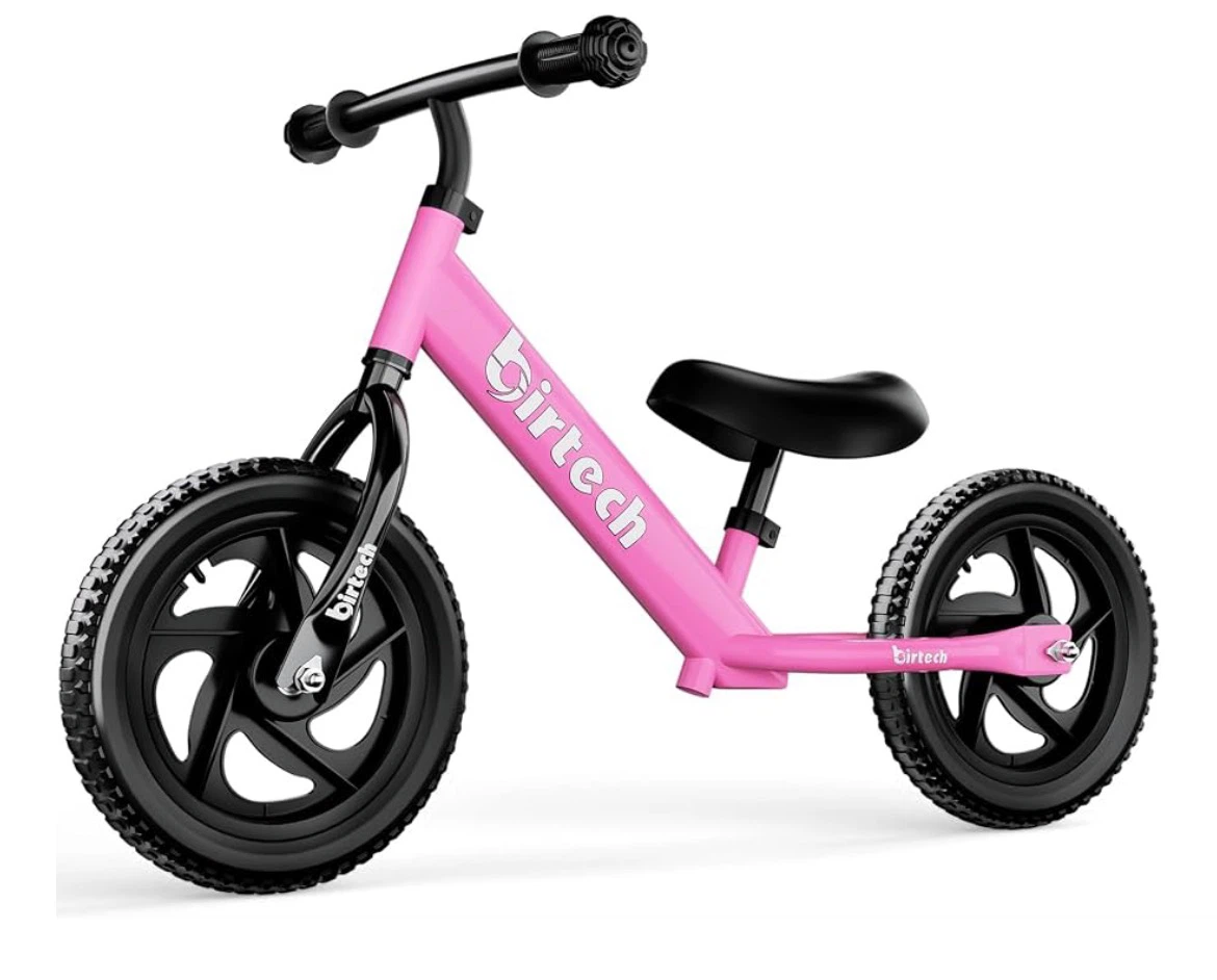 Birtech Pink Kids Balance Bike