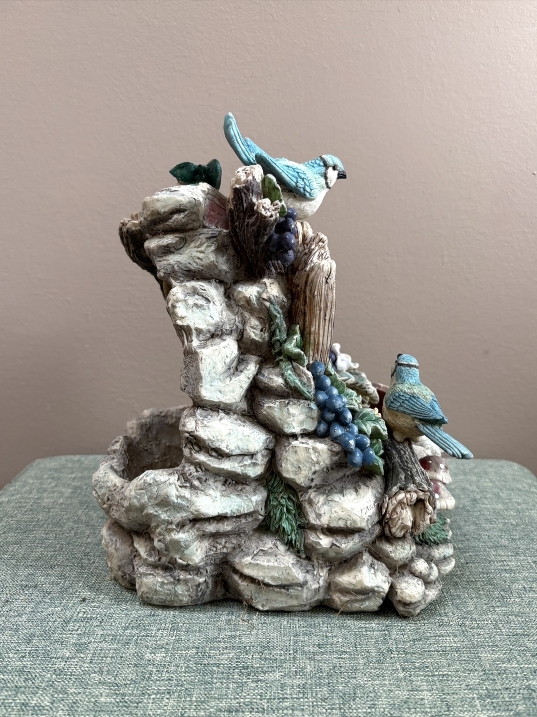 Blue Jay Decorative Heavy Stone Fountain - photo 2