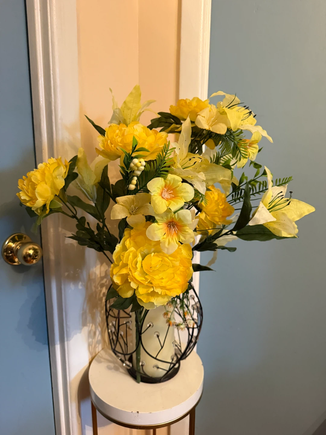 Artificial Yellow Flower Arrangement - photo 2