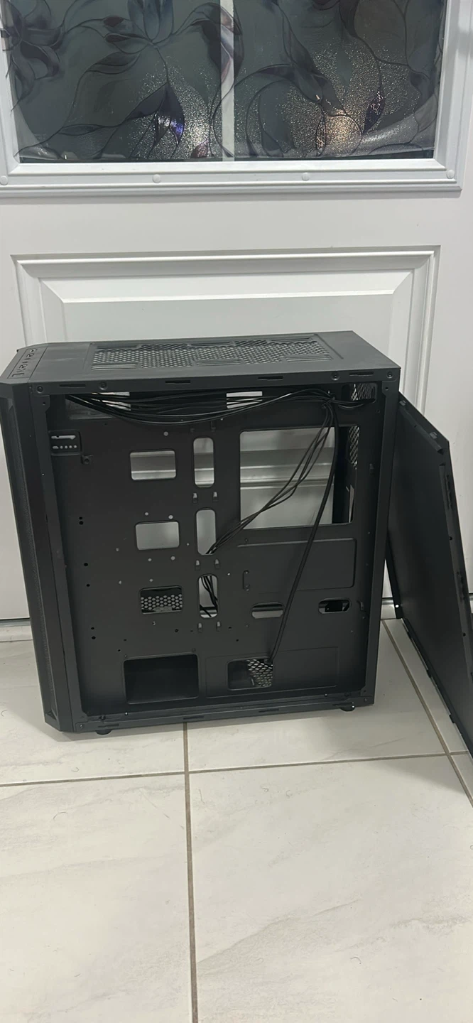 Mid-Tower PC Case with 2 preinstalled fans - photo 4