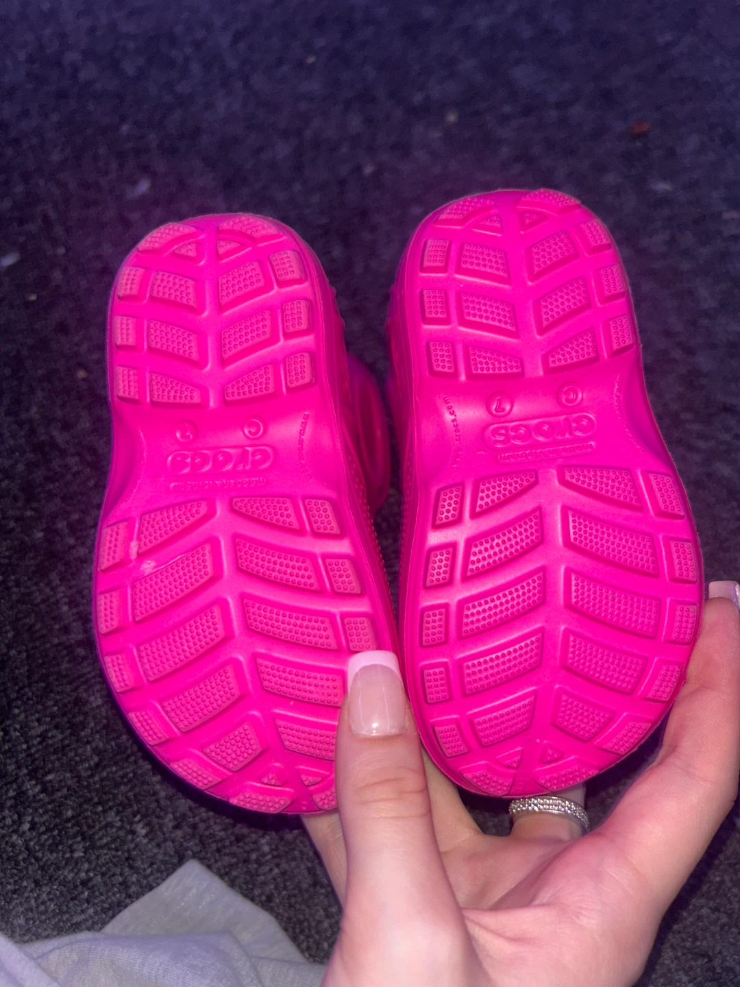 Pink Crocs Rain Boots - photo 2
