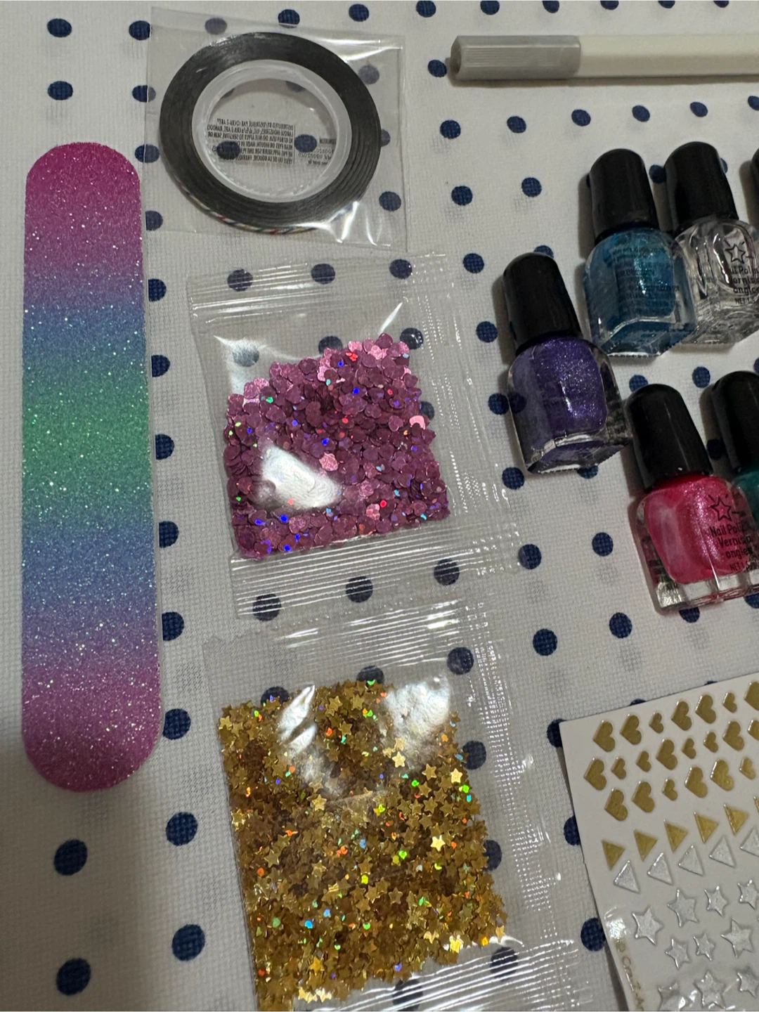 Be Inspired Metallic Rainbow Nail Art Kit - photo 3
