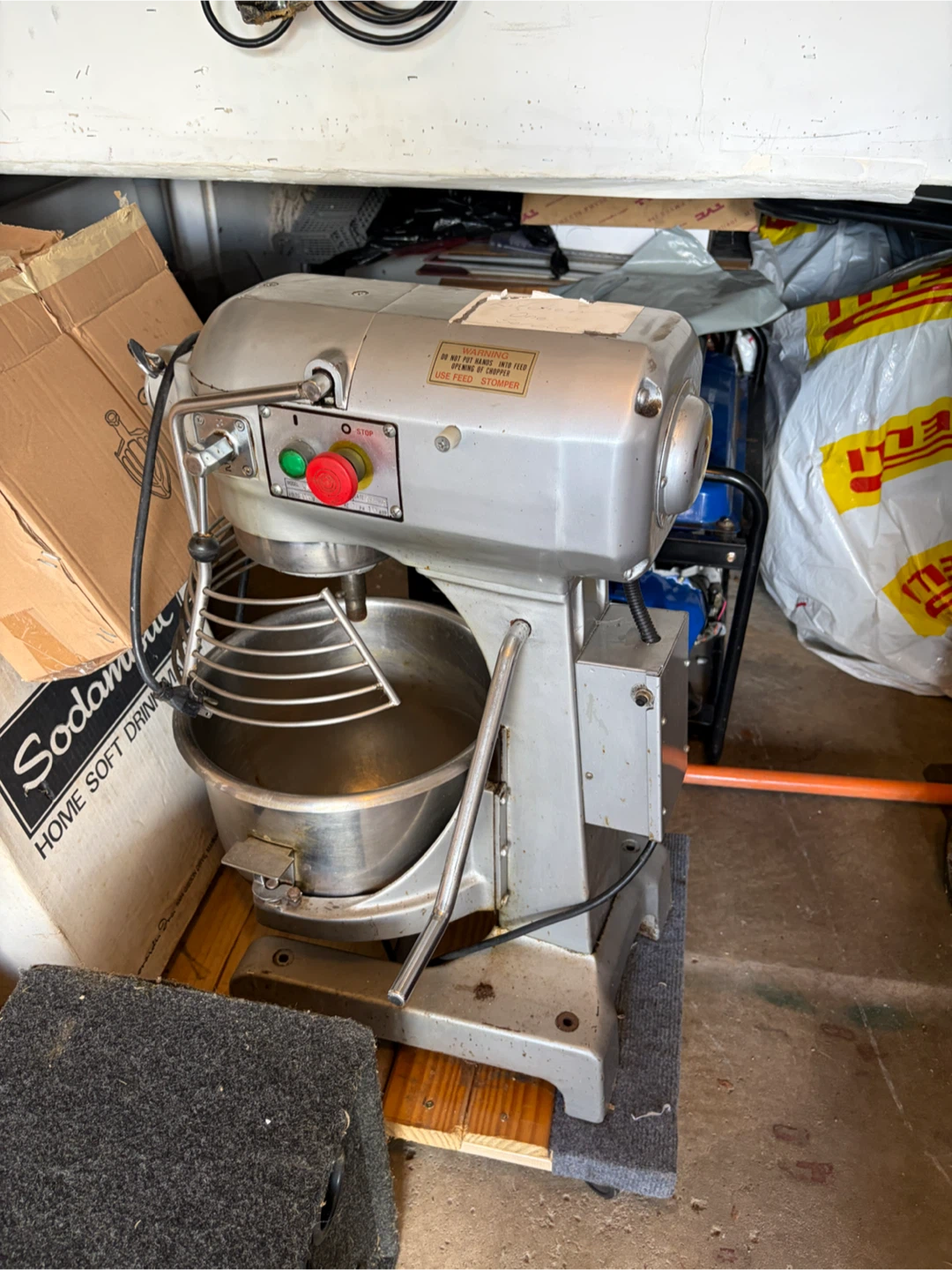Sinmag 7MX Commercial 7-Quart Planetary Mixer - Complete Set!