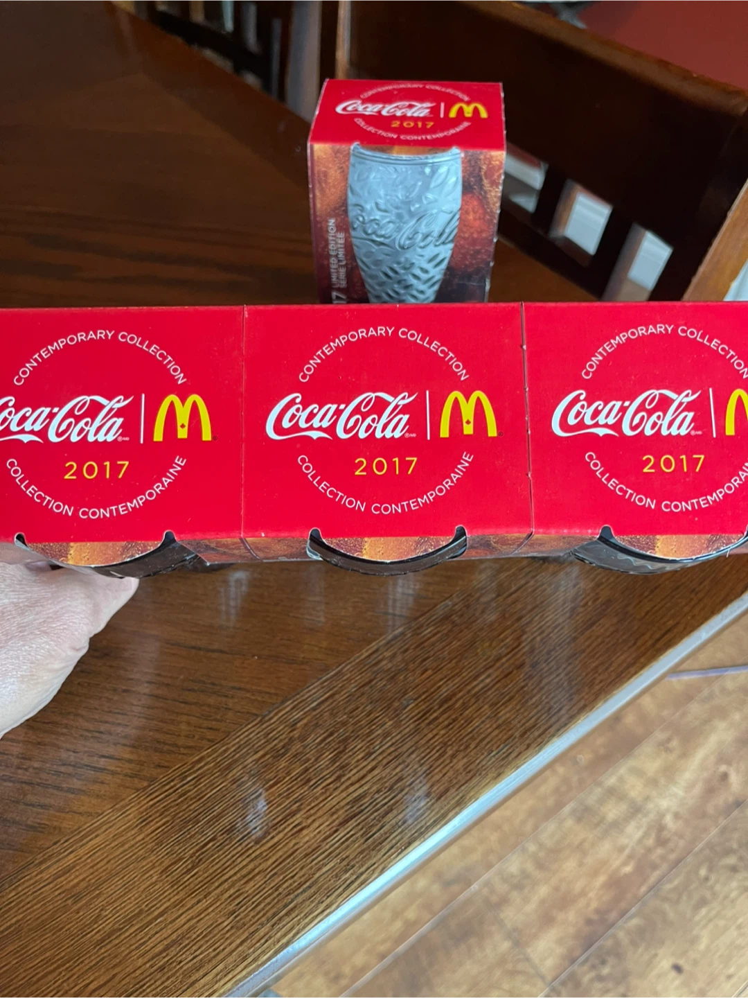 Coca-Cola McDonald's 2017 Collection Glasses - photo 2