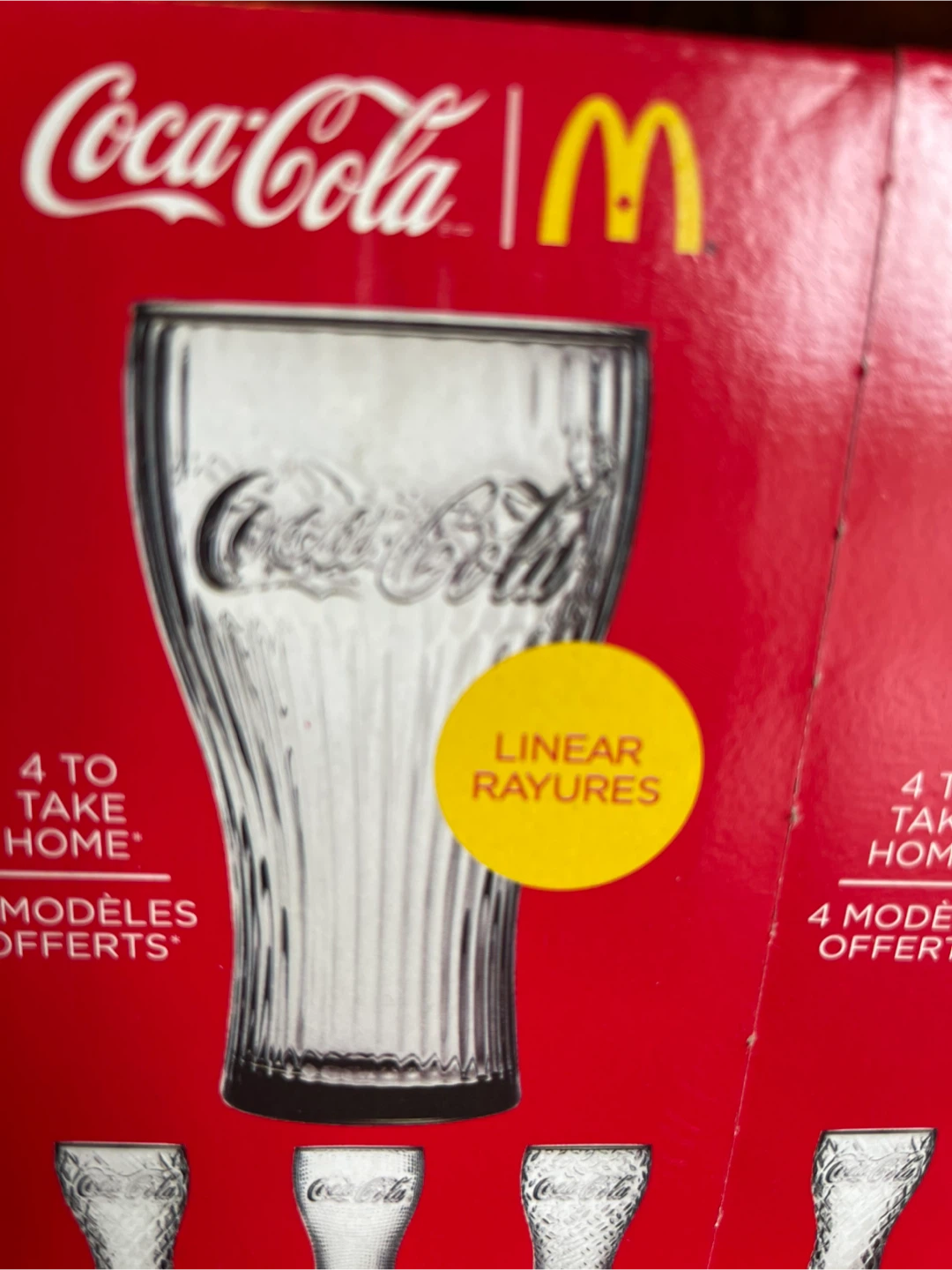 Coca-Cola McDonald's 2017 Collection Glasses - photo 5