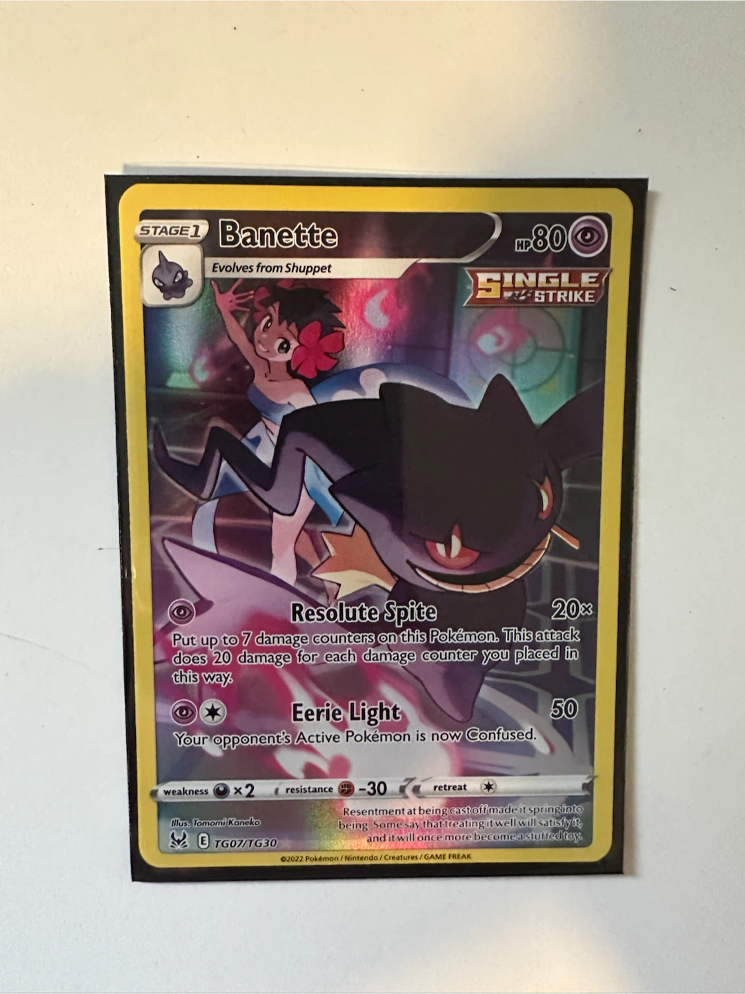 Banette TG07/TG30—Lost Origin Trainer Gallery✨