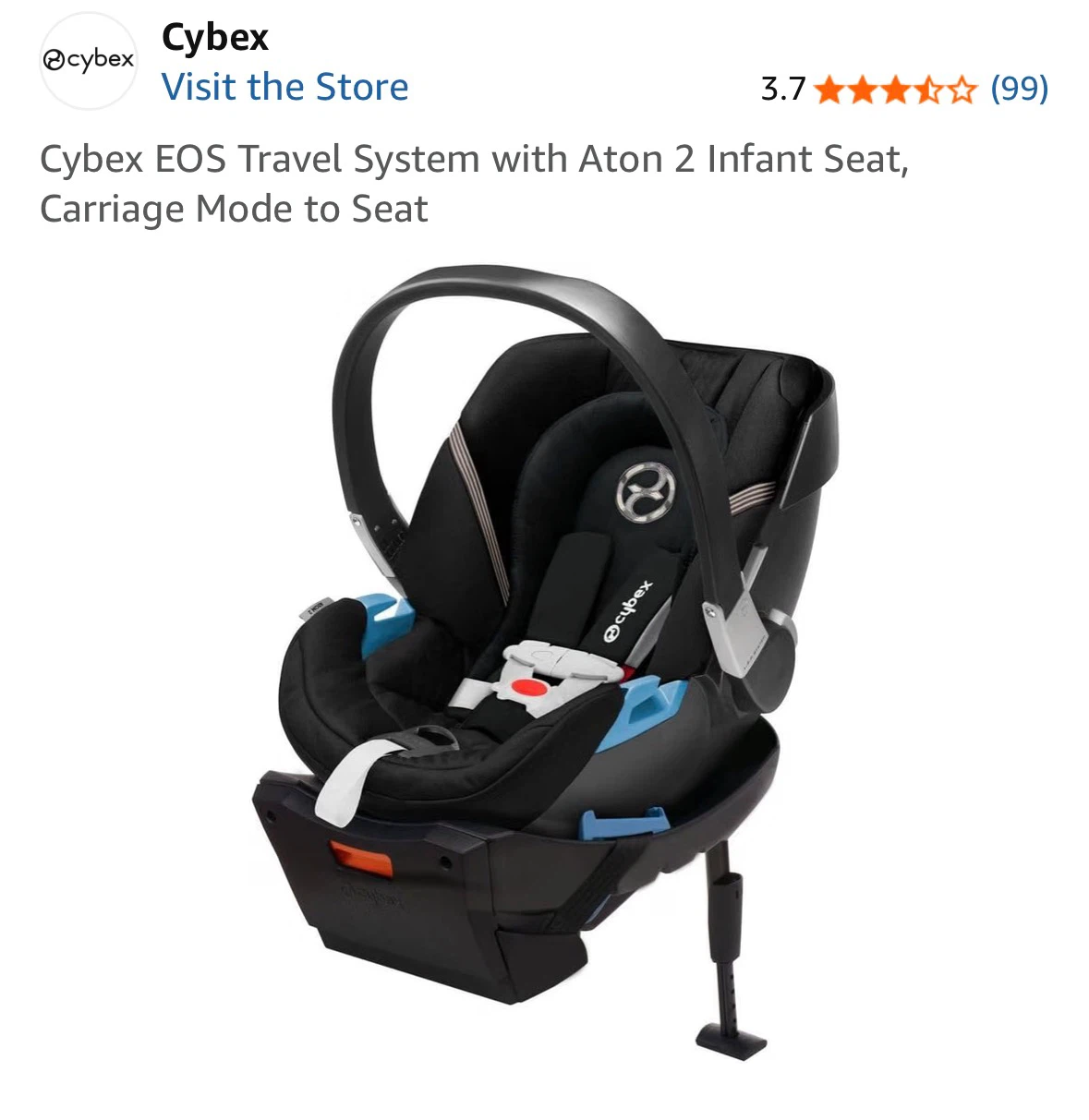 Brand New Cybex Gold Aton 2 Infant Car Seat + Base – Unopened
