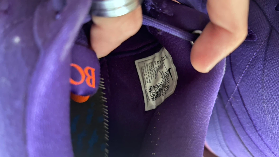 Nike Basketball Shoes - Purple - photo 3