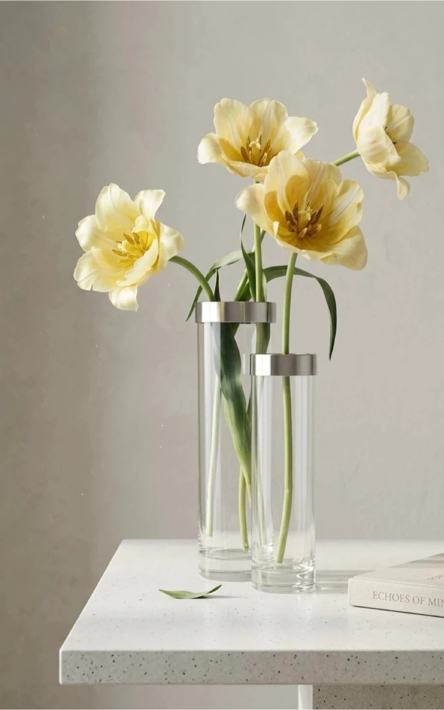 Glass Vase- Set of 2 - photo 2
