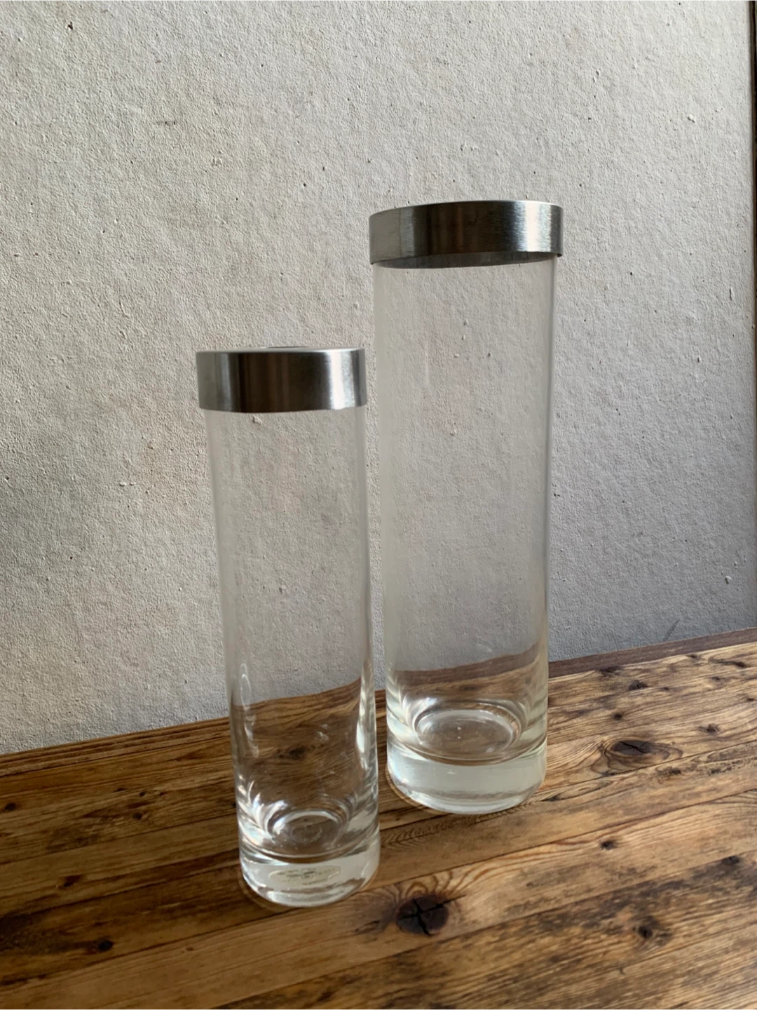 Glass Vase- Set of 2 - photo 3