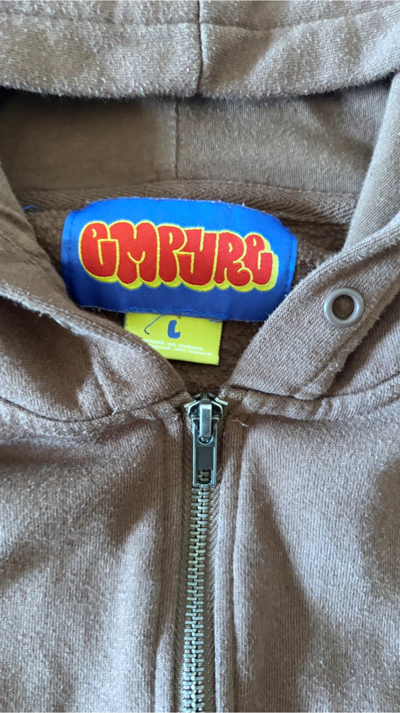 Empyre Brown Zip-Up Hoodie - photo 2