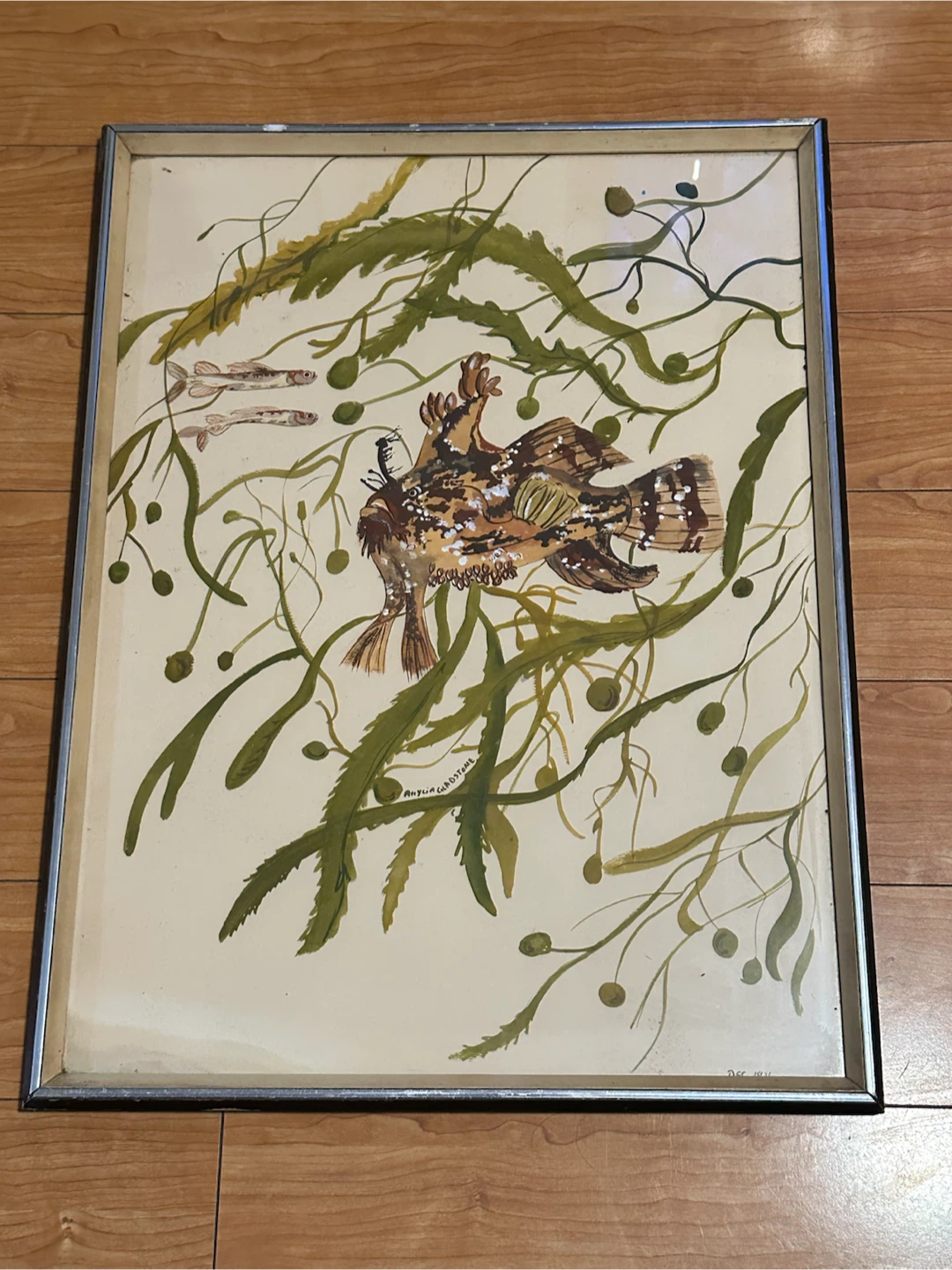 Vintage Water Colour Painting