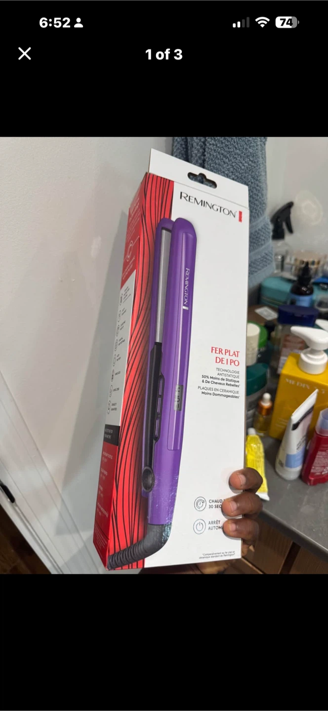 Remington 1-inch Anti-Static Flat Iron - photo 2