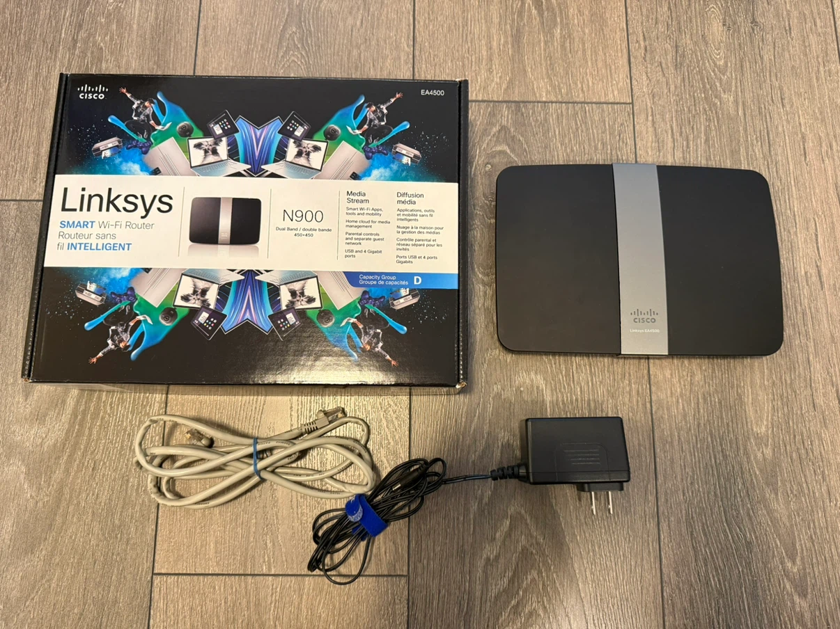 Linksys EA4500 N900 Dual Band Smart Wi-Fi Router
