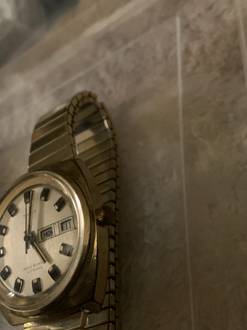 $50 Vintage Timex Automatic Gold-Tone Watch - photo 2