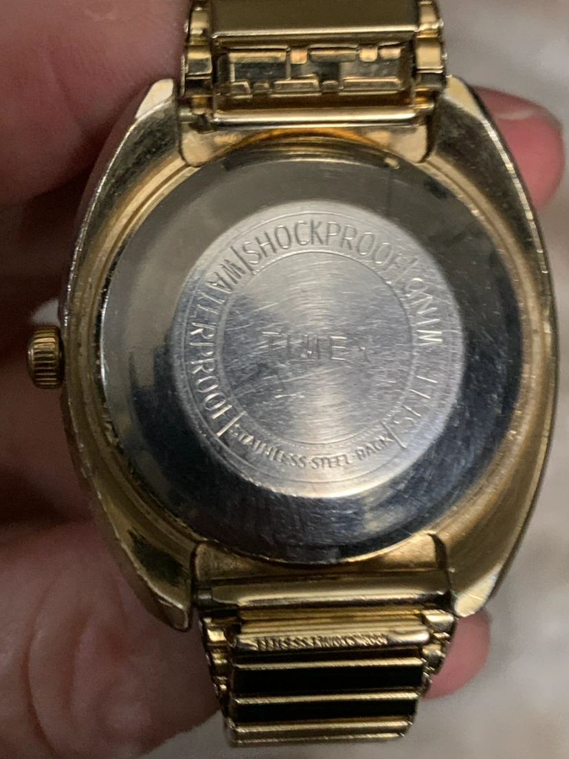$50 Vintage Timex Automatic Gold-Tone Watch - photo 5
