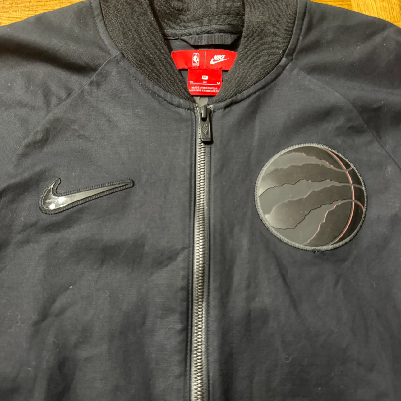 Nike Toronto Raptors NBA Bomber Jacket - Black - photo 3