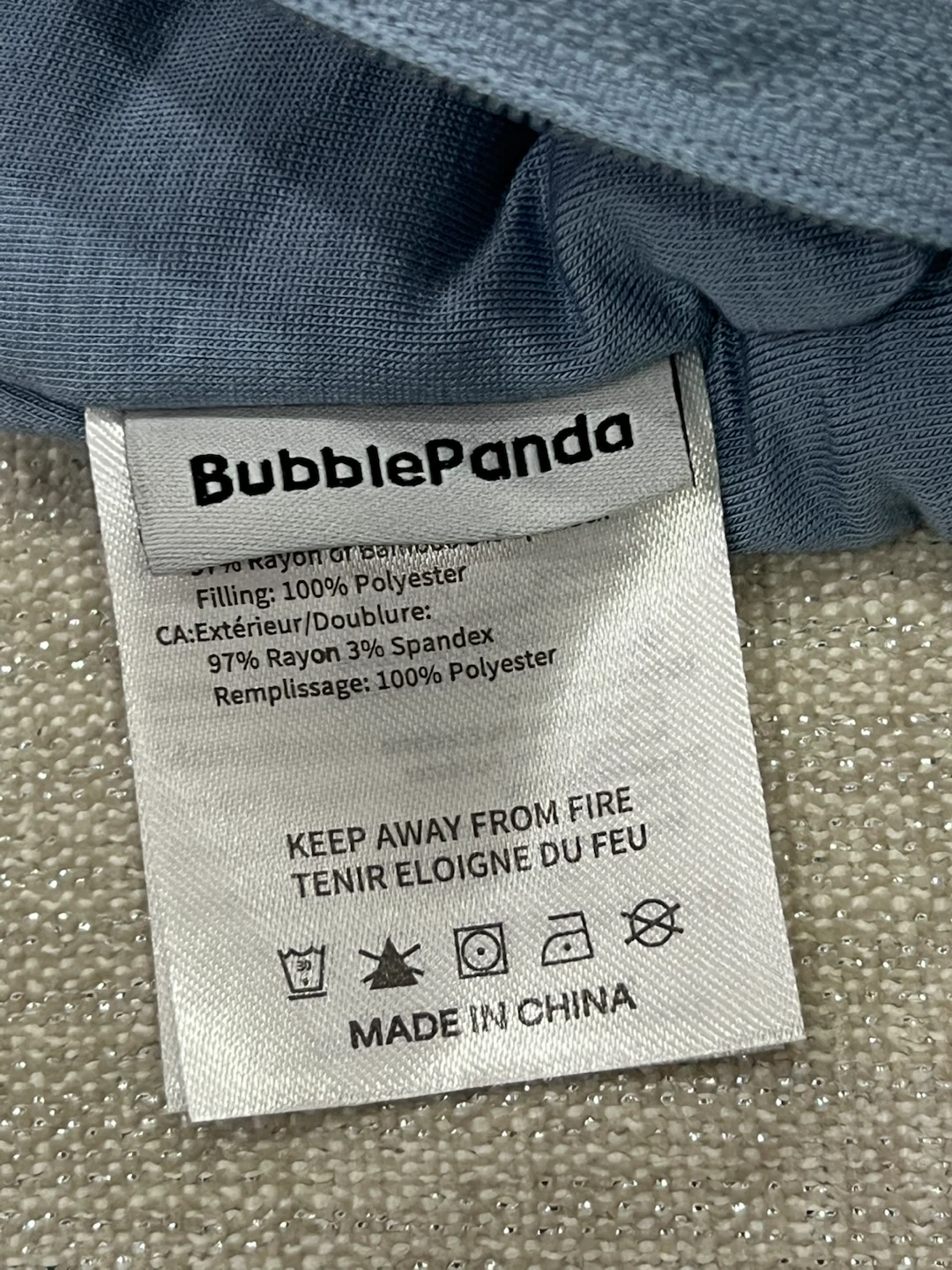 BubblePanda Bamboo Sleep Sack - Size L (1.0 Tog) - photo 4