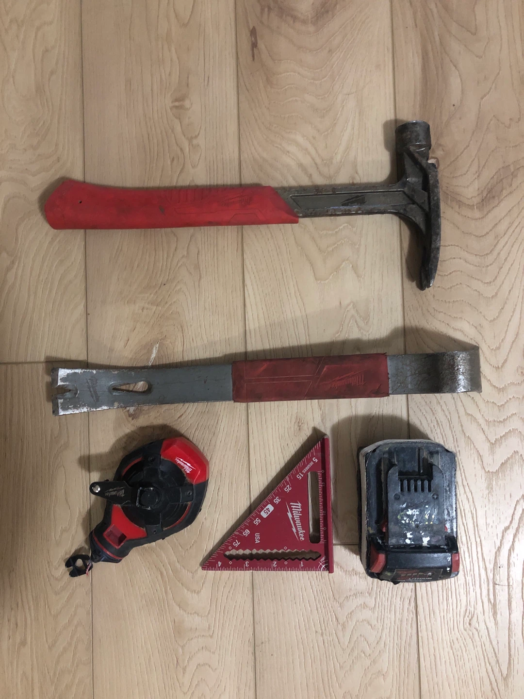 Milwaukee Hand Tool and Battery Set