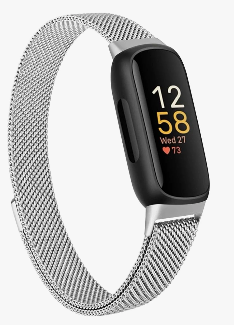Fitbit Inspire 3 with stainless steel band (silver) - photo 2