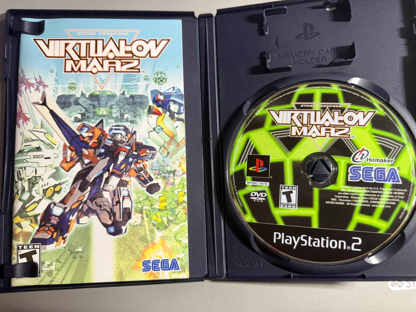 Cyber Troopers Virtual-On Marz for PlayStation 2 - photo 2