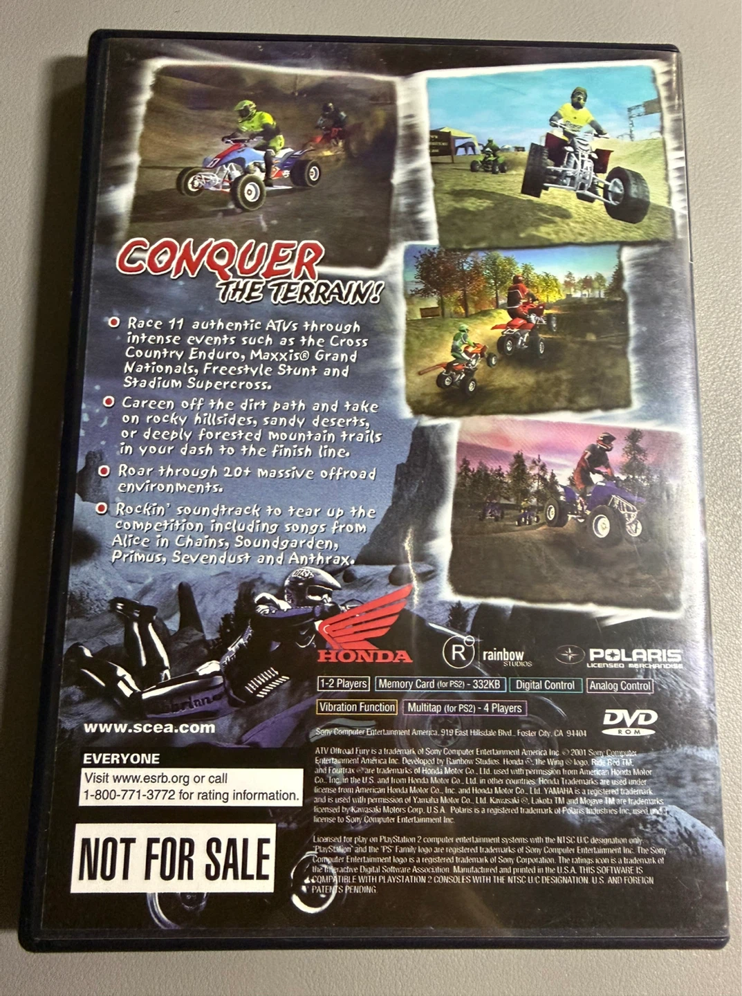 ATV Offroad Fury for PlayStation 2 - photo 3