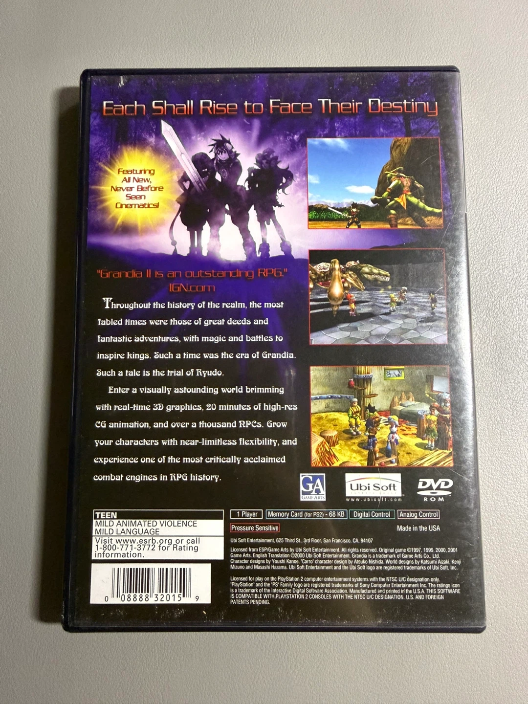 Grandia II for PlayStation 2 - photo 3