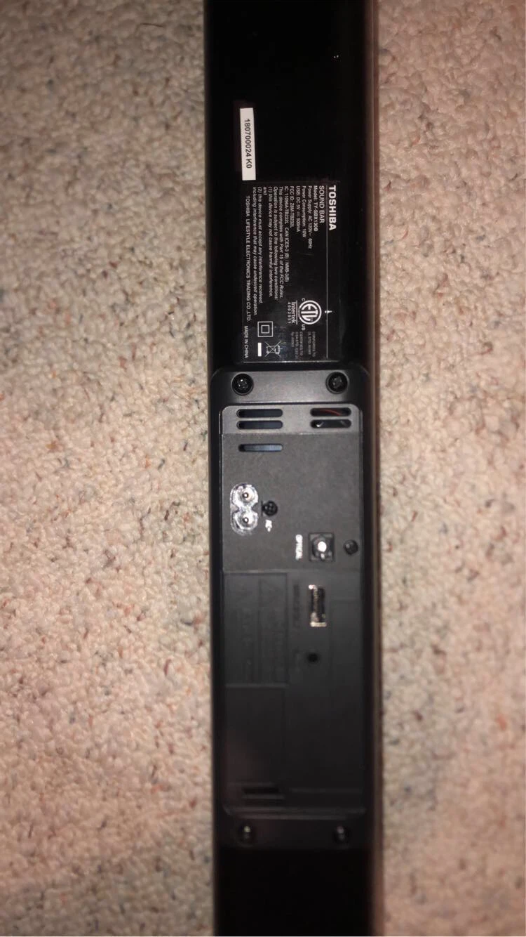 Toshiba TY-SBX130B Soundbar - photo 2