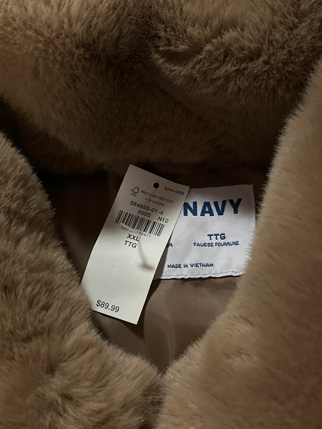 Old Navy Faux Fur Jacket - photo 2