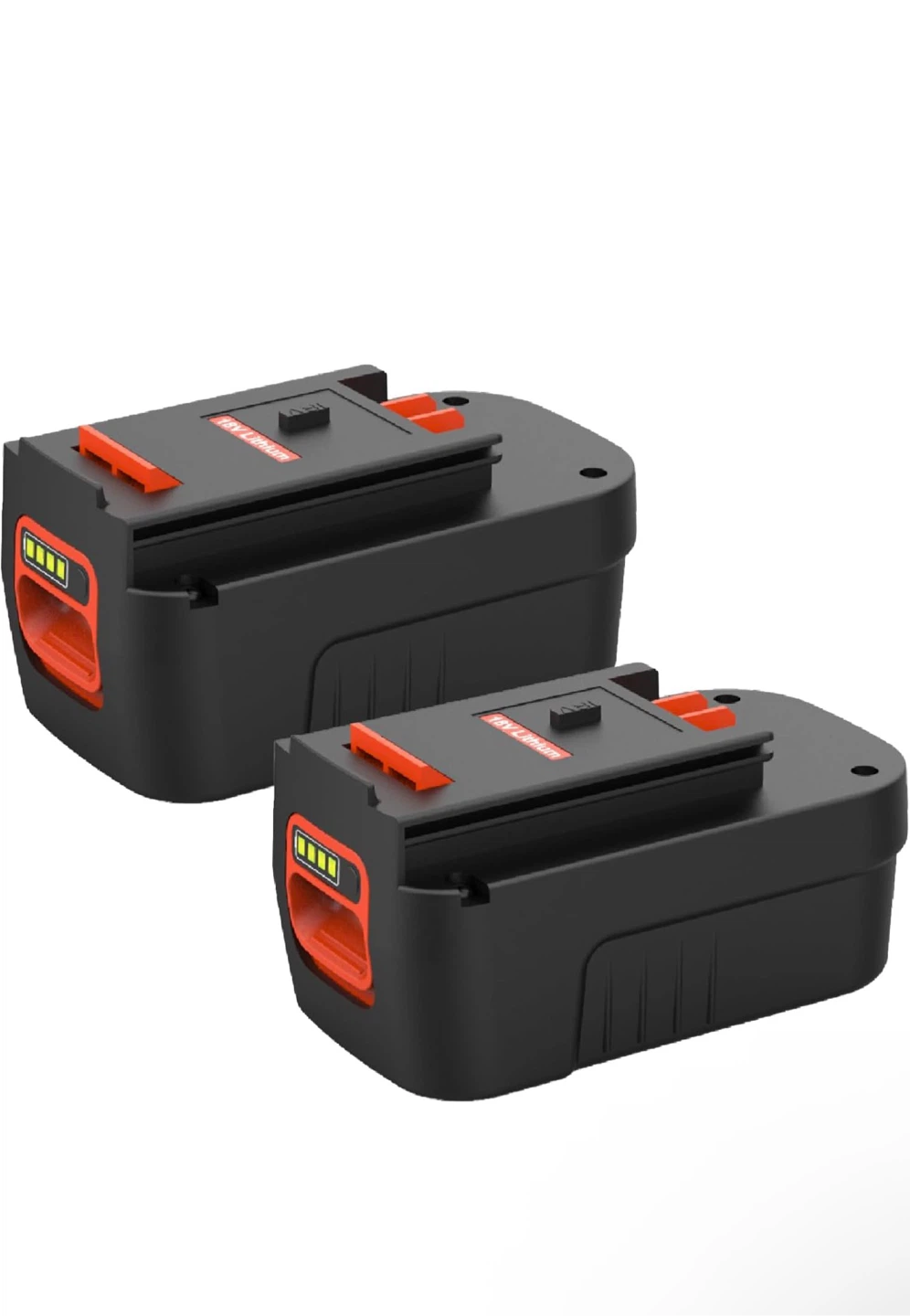 Two 18V 6.5Ah Lithium-Ion Power Tool Batteries