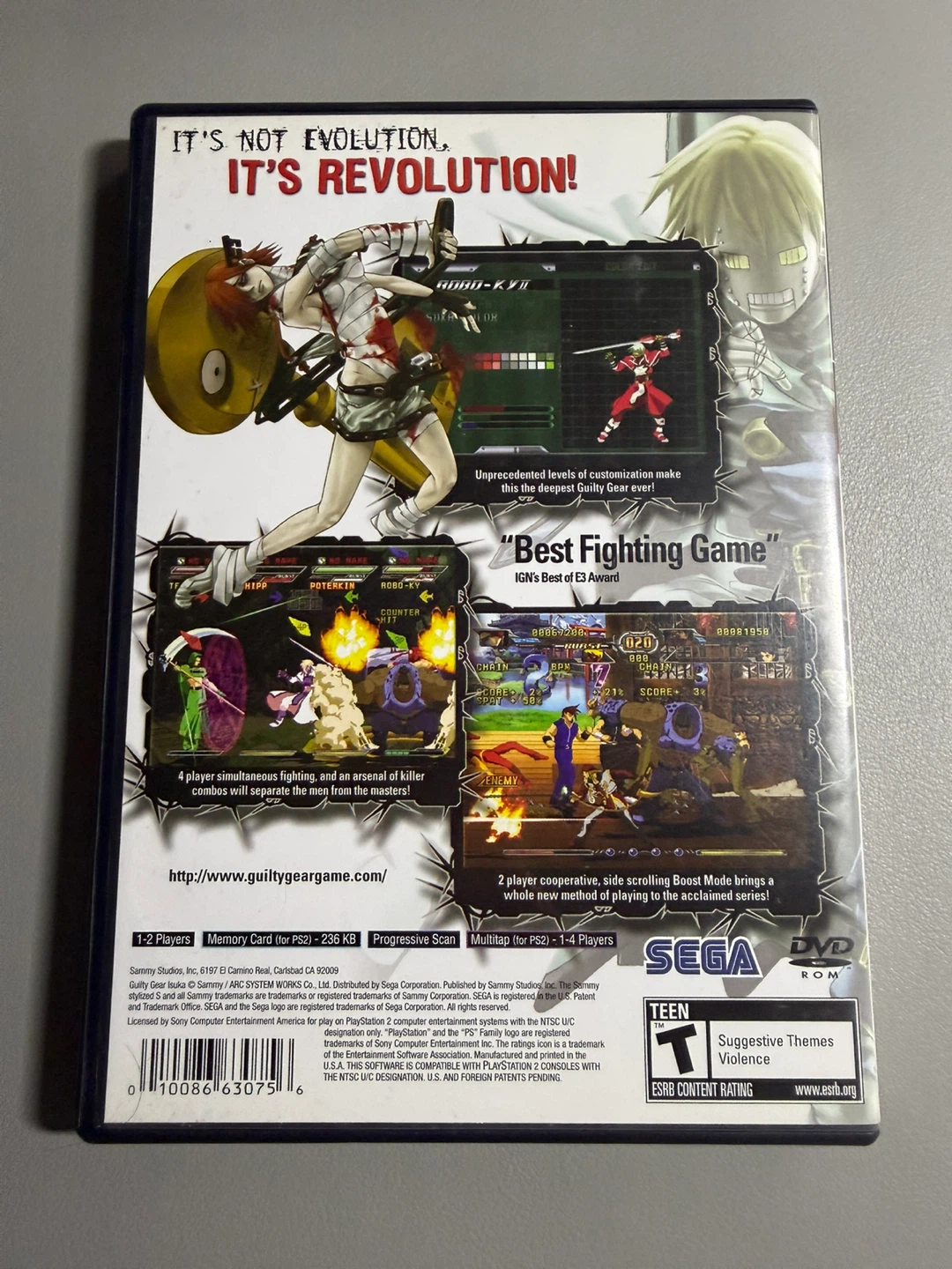 Guilty Gear Isuka for PlayStation 2 - photo 3