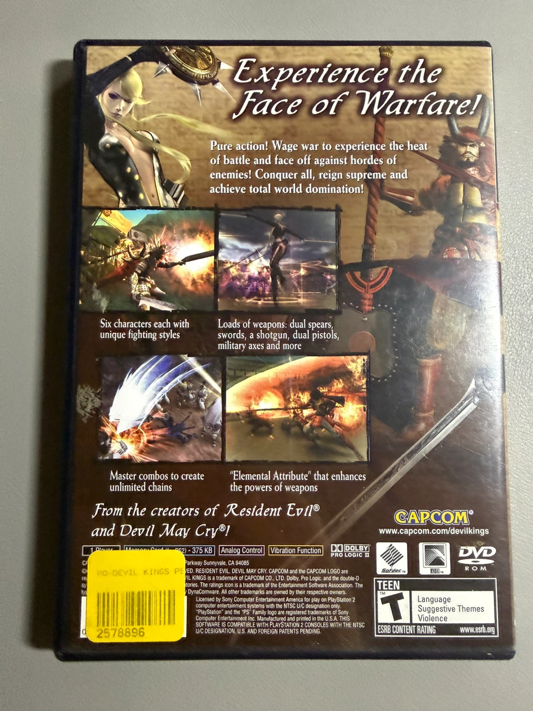 Devil Kings for PlayStation 2 - photo 3