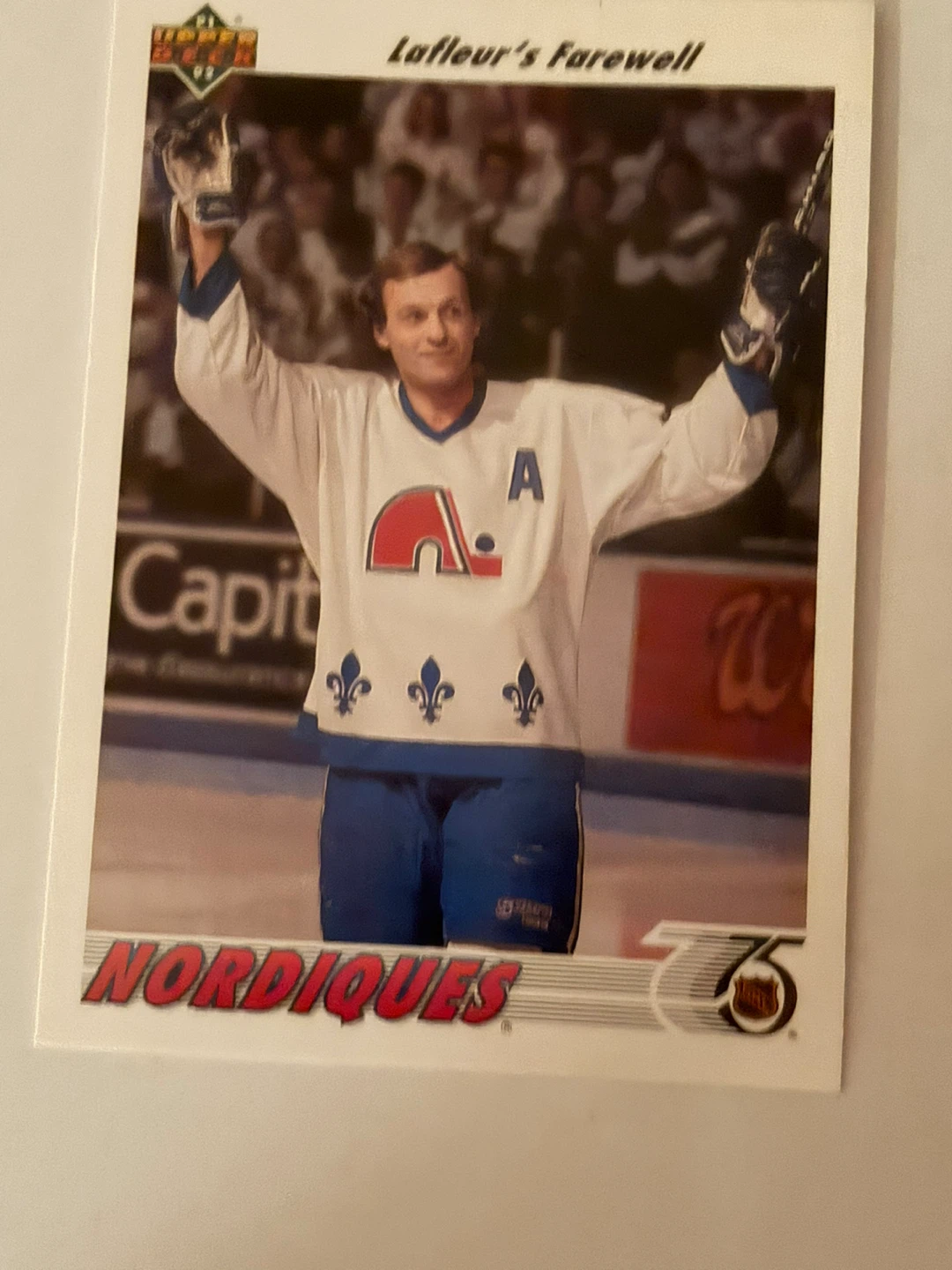 1991 Upper Deck Guy Lafleur's Farewell  Trading Card 219