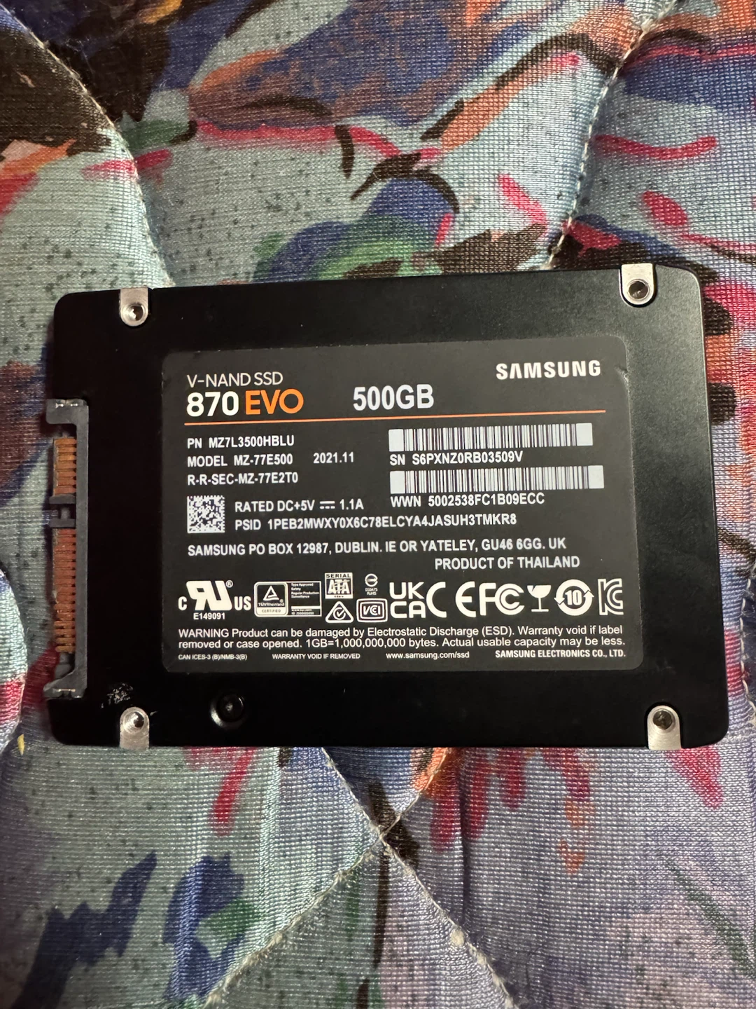 Samsung 870 EVO 500GB SSD - photo 2